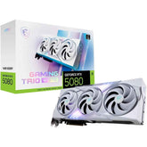MSI GeForce RTX 5080 GAMING TRIO OC WHITE 16GB GDDR7 - Graphics Card | G5080-16GTCW |