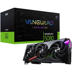 MSI GeForce RTX 5080 VANGUARD SOC LAUNCH EDITION 16GB GDDR7 - Graphics Card - G5080-16VGSL -