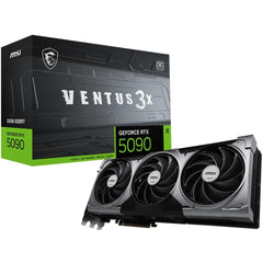 MSI GeForce RTX 5090 VENTUS 3X OC 32GB GDDR7 - Graphics Card | G5090-32V3C |