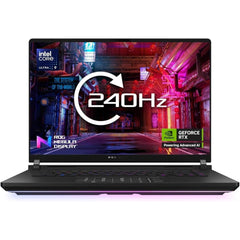 ASUS ROG Strix SCAR G16 (2025) 16" 2.5K 240Hz Mini LED, Intel Core Ultra 9 2nd Gen Processor 275HX, Nvidia RTX 5080 16GB GDDR7, 32GB DDR5 RAM, 1TB M.2 PCIe 4.0 NVMe, Window 11 Home - Off Black Gaming Laptop w/ ROG backpack + ROG Gladius III Mouse | G