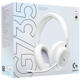 Logitech G735 Wireless (White Mist) Gaming Headset, Dual Mode (2.4GHz, Bluetooth), Dolby Atmos, Spatial Surround Sound, LIGHTSYNC RGB Lighting, Detachable Boom Mic, Compatible with PC, PC, Mac, Mobile Devices | G735 Wireless Gaming Headset |