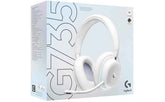 Logitech G735 Wireless (White Mist) Gaming Headset, Dual Mode (2.4GHz, Bluetooth), Dolby Atmos, Spatial Surround Sound, LIGHTSYNC RGB Lighting, Detachable Boom Mic, Compatible with PC, PC, Mac, Mobile Devices