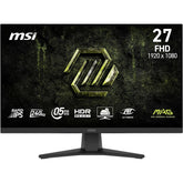 MSI MAG 272F X24 27" Full HD Rapid-IPS 240Hz 0.5ms HDR Ready AI Vision AMD FreeSync™ Premium w/ HDMI 2.0 & DisplayPort , Black