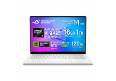 ASUS ROG Zephyrus G14 OLED Laptop – AMD Ryzen AI 9 465, NVIDIA RTX 5060 8GB GDDR7, 16GB LPDDR5X, 1TB PCIe 4.0 SSD, 14" 3K OLED Nebula HDR 120Hz, Wi‑Fi 7, 73Wh Battery, Platinum White