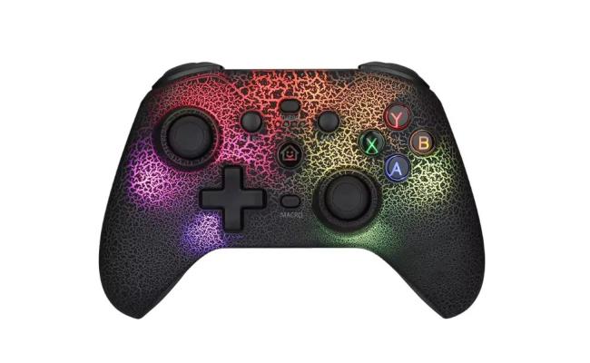 Kxdg NS21 RGB Wireless Gaming Controller for, ios, android, PS4, gamepad