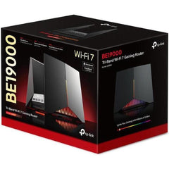 Tp Link Archer Ge800 Tri Band Be19000 Wi Fi 7 Gaming Router 12 Stream 19 Gbps 2×10g + 4×2.5g Ports Usb 3.0 Turbo Acceleration Dedicated Gaming Port & Panel