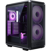 Cooler Master MasterFrame 500 Mesh (Black) ATX ARGB Mid Tower Tempered Glass Mesh Performance Design Gaming Case w/ 2x SickleFlow 200mm ARGB + Single Rear 120mm ARGB & Type-C | MF500M-KHNN-S01 |