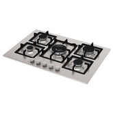 GF905VTGC Ferrari Built-in Gas Stove, 90 Cm, 5 Burners, Stainless Steel