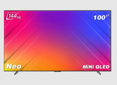 Neo CQG 100″ G-Guard 4K Mini QLED TV with Google TV