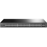 Tp Link Tl Sg3452 | 48 Port Gigabit Switch, 4 Sfp Slots | Omada Sdn Integrated | L2+ Smart Managed | Ipv6 | Static Routing | L2/l3/l4 Qos, Igmp & Lag