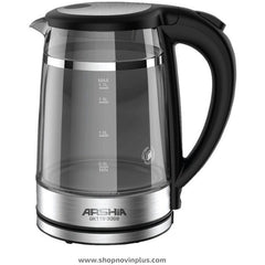Arshia Double-Layered Glass Kettle – 1.7L – 2000W