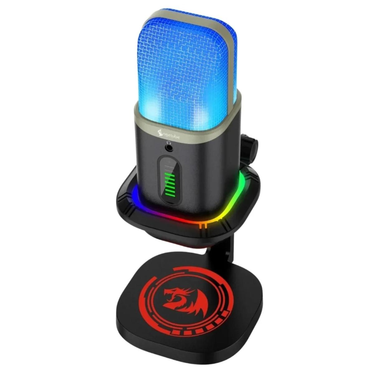 Redragon Gm305 Echowave Wired Gaming Microphone Designed For Professionals High Quality Audio, Clear And Natural Sound Quality For Live Streamers - CompuMe Redragon Gm305 Echowave Wired Gaming Microphone Designed For Professionals High Quality Audio, Clear And Natural Sound Quality For Live Streamers - CompuMe