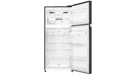 LG Top Mount Refrigerator A++, Smart Inverter, 547Lit, Black Glass - GNB-762HGI.ABMPELF