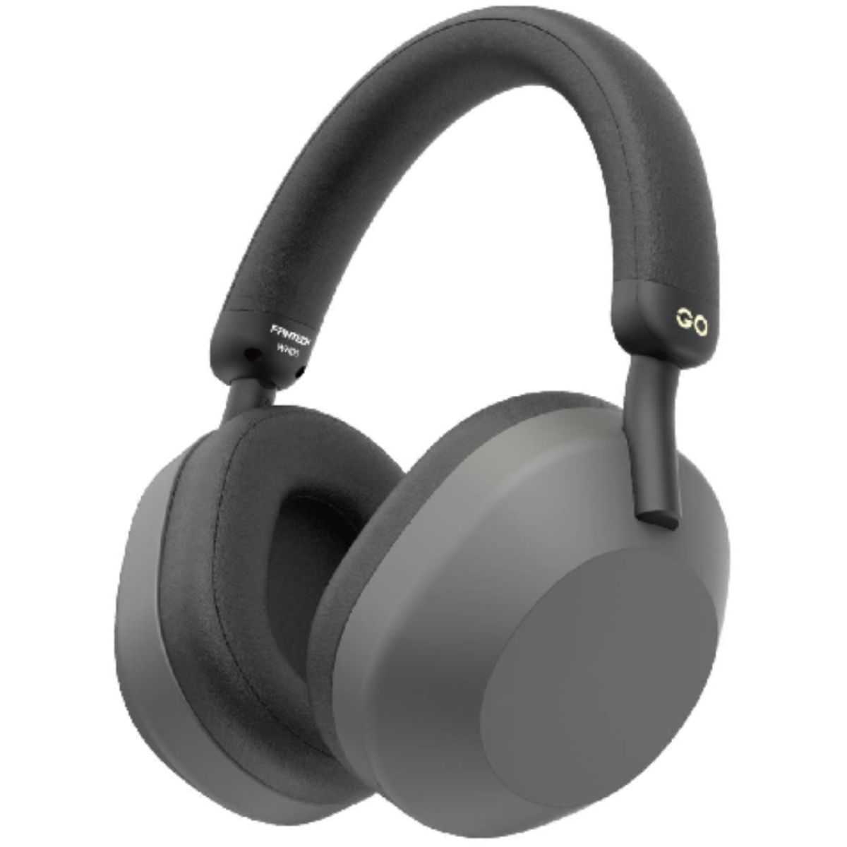 FANTECH GO TUNE WH06 Wireless (Gun Black) Comfortable & Elegant Headphone Design, Dual Connection (BT 5.3 + 3.5mm Audio), Up To 20 Hours Battery | GO TUNE WH06 | - CompuMe