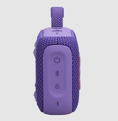 JBL Go 4 - Ultra-Portable Waterproof Bluetooth Speaker, Purple
