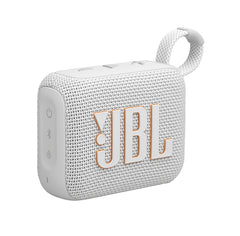 JBL Go 4 - Ultra-Portable Waterproof Bluetooth Speaker, White