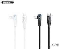 Remax Carry Series 20W 90° Elbowed Fast Charging Data Cable (Type C-Lightning) - RC-192I