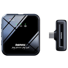 Remax Wireless Microphone DSP+ANC HD Sound, Mic Livestream Single Microphone, Type C - k11 Type C