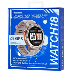 Remax GPS Smart Watch for Outdoor Sports with Positioning, Fitness Tracker & Heart Rate Moniter - WATCH18