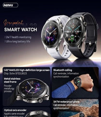 REMAX Smart Watch Support Bluetooth Calling l 100+ Sports Mode l Health Monitoring - WATCH 23