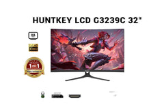 Huntkey Gaming Monitor 31.5Inch, 1920*1080, 2HDMI & DP & Audio out - G3239C