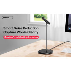Remax Sienpin Series Computer Desktop Microphone Usb to type-C - K08