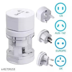 Gbt International Adaptor All In 1 Eu + Au + Uk + Us Plug Travel Universal Adapter - ALL-002