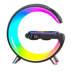 Gbt Smart Bluetooth Speaker Support Wireless Charger & Alarm Clock & Ambient Light - N69