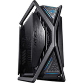 Asus Rog Hyperion Gr701 Eatx Full Tower Case Semi Open Struure Tool Free Side Panels Up To 2 X 420mm Built In Graphics Card Holde Usb Type C