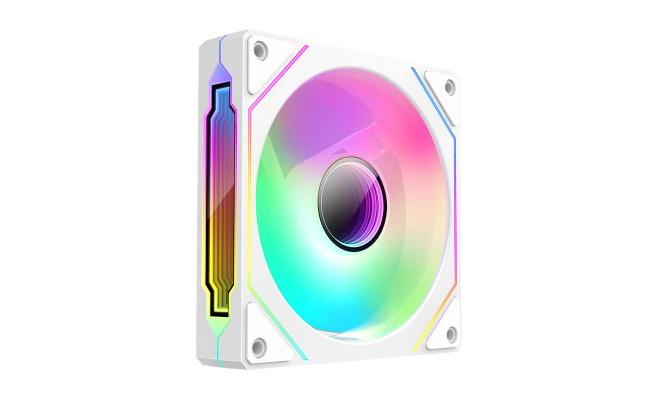 Huntkey Gs120 Rgb Gaming Fan White - CompuMe