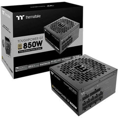 Thermaltake Toughpower Gt 850w Atx 3.1 80 Plus Gold Fully Modular Smart Zero Fan; Native 450w Pcie 5.1 Conneor , Black