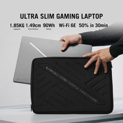 ASUS ROG Zephyrus G16 (2025) 16" 2.5K 240Hz OLED, Intel Core Ultra 9 2nd Gen Processor 285H, Nvidia RTX 5090 24GB GDDR7, 64GB LPDDR5X RAM, 1TB M.2 PCIe 4.0 NVMe w/ ROG Zephyrus Sleeve & ROG Impact Gaming Mouse - Platinum White Laptop | GU605CX-QR