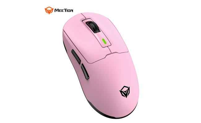 Meetion Air Gw24 2.4g Bluetooth & Wired Gaming Mouse Yellow