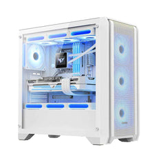Huntkey GX750A Empty Gaming Case With 3 Fans -White