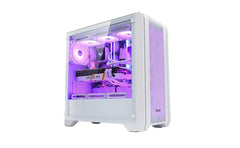 Huntkey Gx750a Gaming Case With 3 Fans White