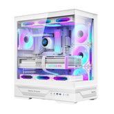Huntkey GX760A Empty Gaming Case without Fans - White, cases