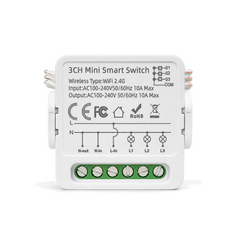3CH Tuya Wifi Mini Smart Relay Switch