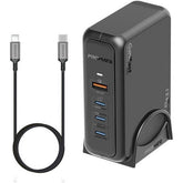 Promate Ganport 140w Super Speed Ganfast Charging Station with Power Delivery 3.1 & Quick Charge 3.0