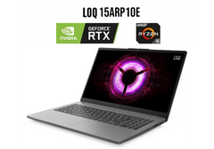 Lenovo LOQ 15ARP10E Gaming Laptop, AMD Ryzen 5 150, NVIDIA GeForce RTX 3050 6GB GDDR6, 16GB DDR5, 512GB SSD, 15.6" FHD IPS 144Hz 300nits Anti-glare 100% sRGB FreeSync - Luna Grey