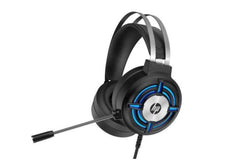 HP H120G RGB Wired Gaming Headset Plug type USB Body Button Control