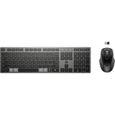 HP 725 Multi-Device Rechargeable Wireless Keyboard and Mouse Combo , up to 2 Months (Keyboard) 30 Days (Mouse) of Usage From a 3-Minute Charge