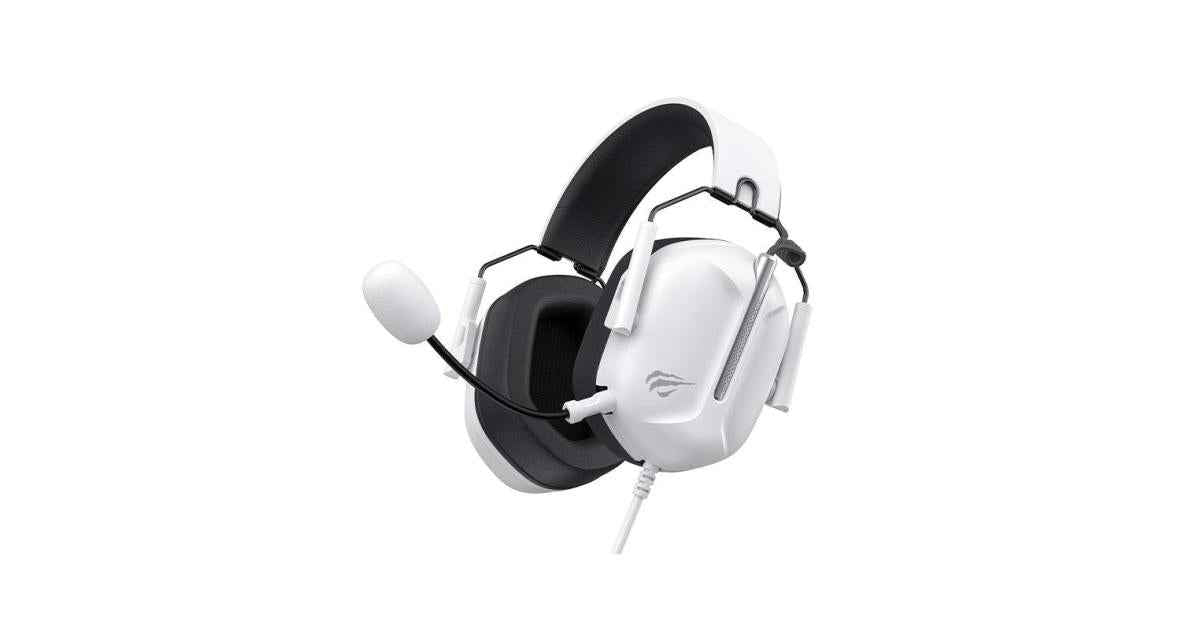 Havit GAMENOTE H2033D Gaming Headphones – White & Black