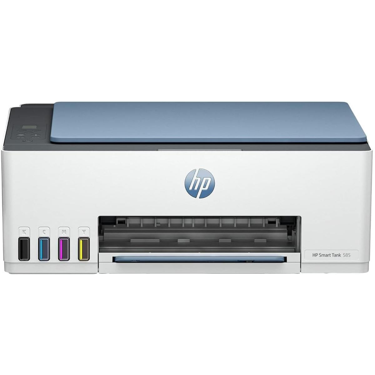 Hp Smart Tank 585 All In One (print, Scan, Copy ) Wireless Ink Tank Colour Printer High Capacity Tank ( Up To 6000 Black And 6000 Colour)