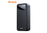 Mcdodo MC-424 - 30000mAh Power Bank, 22.5W Fast Charging, VOOC/PPS/PD/QC/SCP Support, Dual USB + USB‑C, LED Digital Display, Outdoor Portable Station - 18 Months Warranty