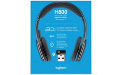 Logitech H800 Bluetooth Wireless Headset with Mic for, Tablets And Smartphones, Black