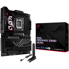 Asus Rog Maximus Z890 Hero Wifi 7 Z890 Ddr5 Lga 1851 Advanced Ai Pc Ready 6x M.2 Ssd Pcie® 5.0 Thunderbolt™ 4 Usb Type C® 2.5gb Lan