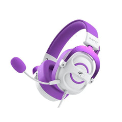 HAVIT GAMENOTE Gaming Headset - White & Purple (H2002D) - Jack 3.5mm