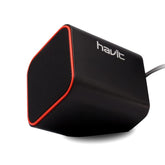 HAVIT SK473 USB Multimedia PC Speakers - 2.0 Channel (Black-Red)