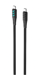 Havit CB6254 USB-C to USB-C Optical Charging Cable – PD 60W, Black