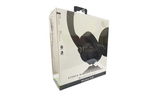 Stereo HD Bt X2PRO Wireless Surround Bass Headphones, headset